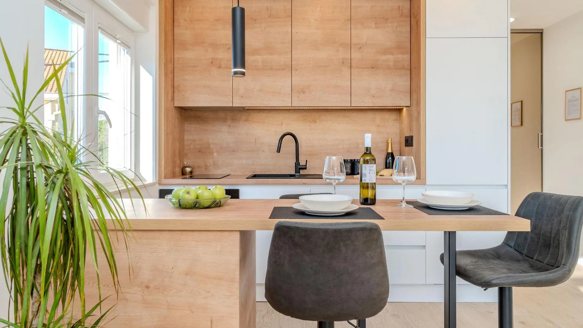 公寓 Apartmani Zadar Sea View Terrace 克罗地亚