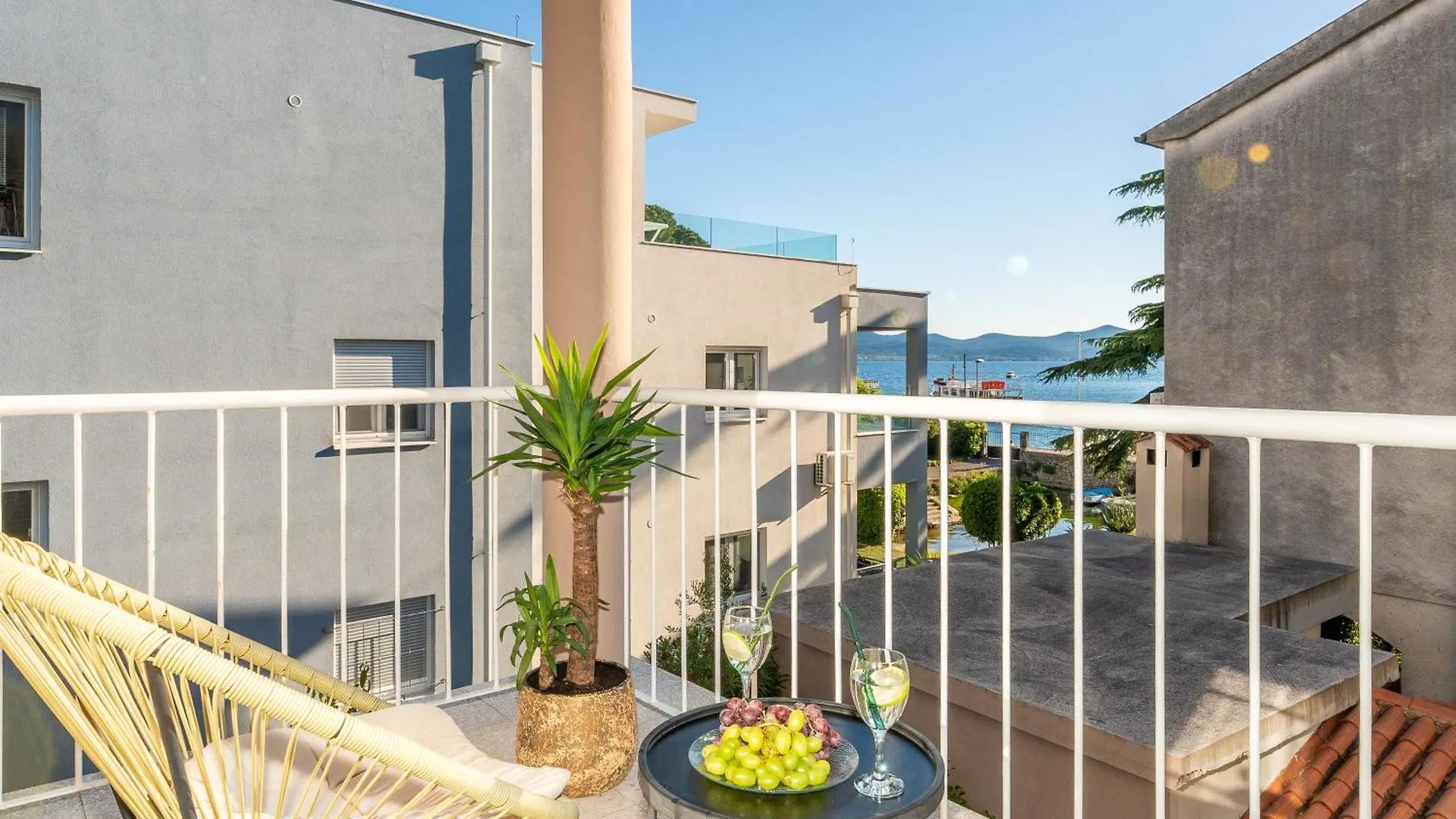 公寓 Apartmani Zadar Sea View Terrace 克罗地亚