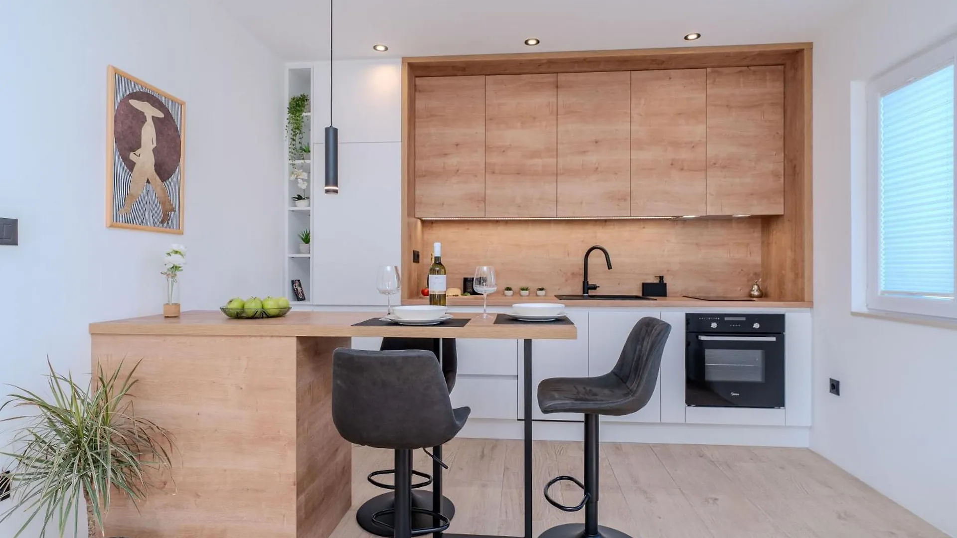 公寓 Apartmani Zadar Sea View Terrace 克罗地亚